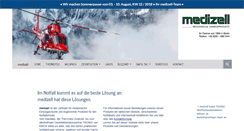 Desktop Screenshot of medizell.de